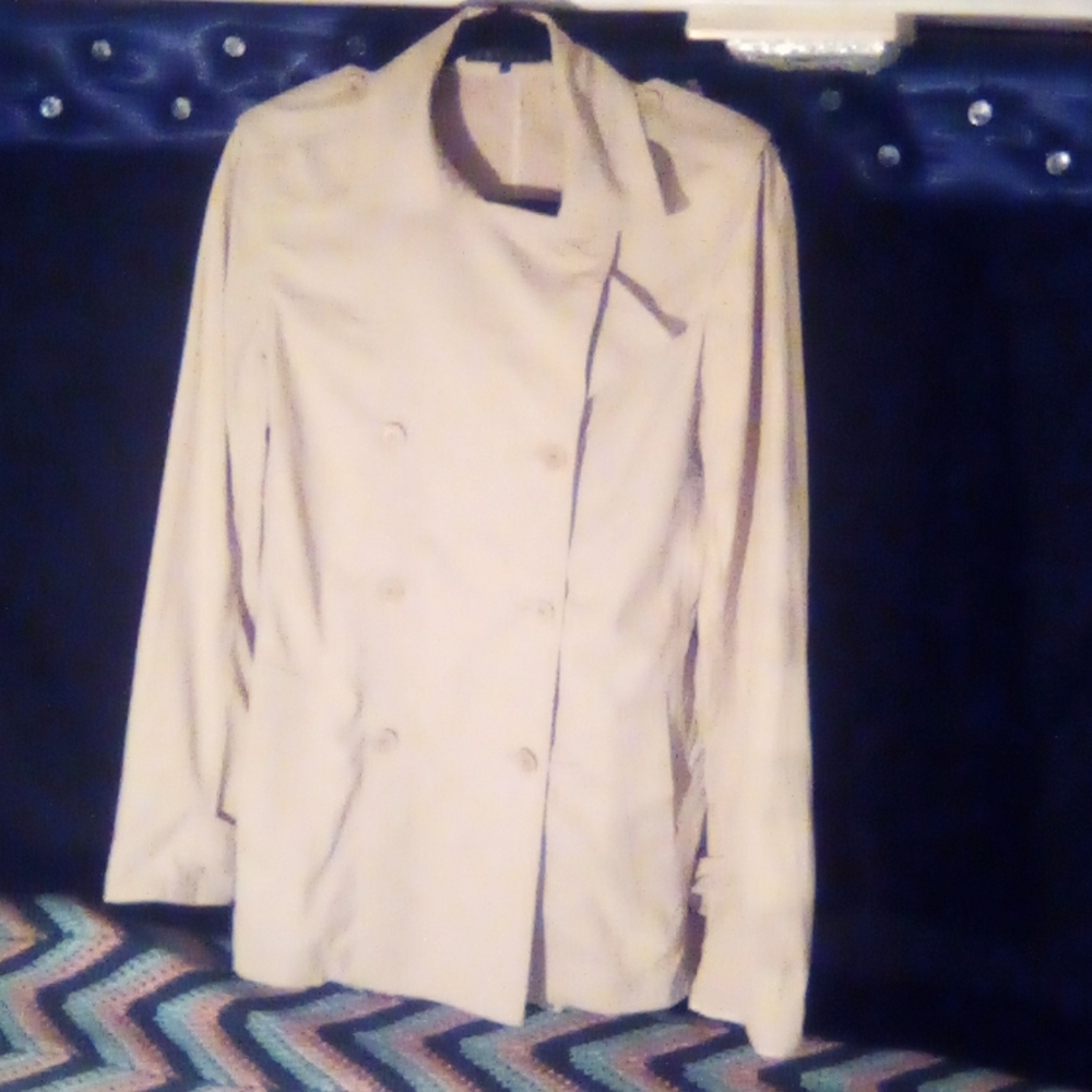 Theory,  S/P,  Beige coat / rain coat.